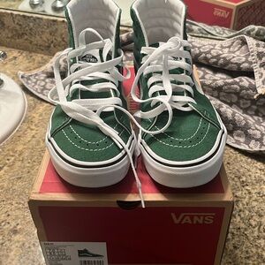 Vans Sk8-HI 8.5 theory greener past worn once